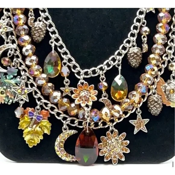 Kirks Folly Autumn Starfire Necklace - Picture 12 of 13